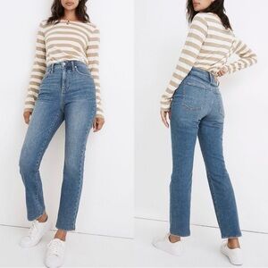 Madewell Petite Curvy Slim Demi-Boot Jeans in Enright Wash Size 24 Petite